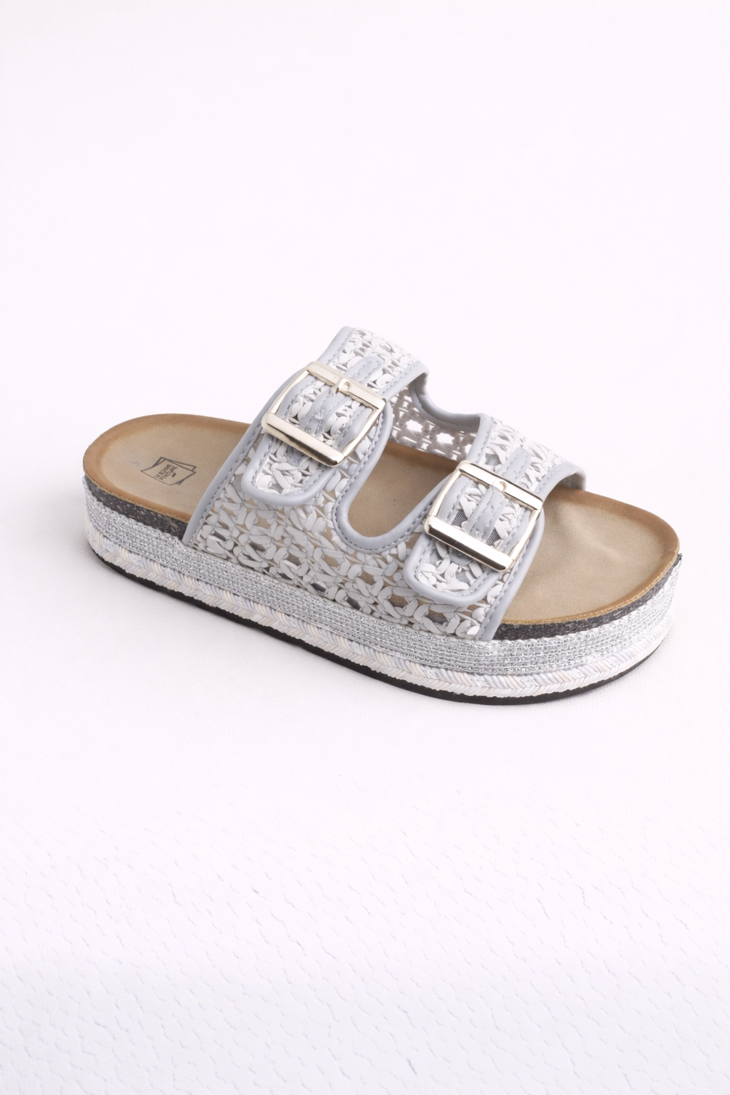 Claquette femme à doubles brides tendance – Image 3