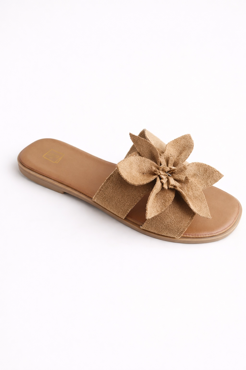 Claquette plate à fleur – Image 2