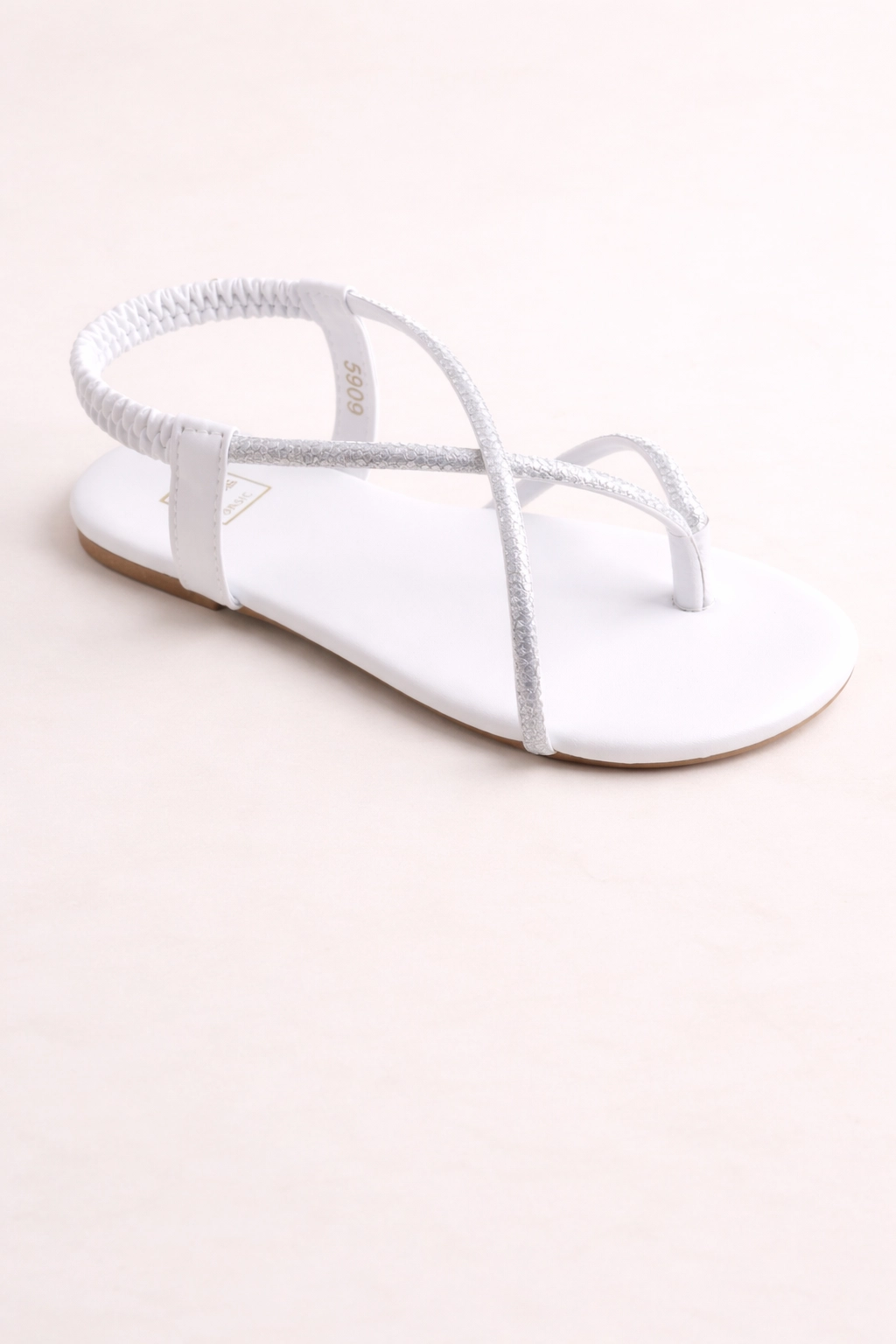 Sandale fille plate à brides fines