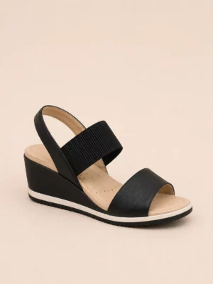 Sandale confort à brides avec semelle ergonomique