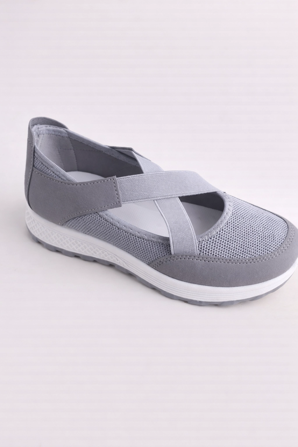 Chaussure femme confort à bride élastique – – Image 2