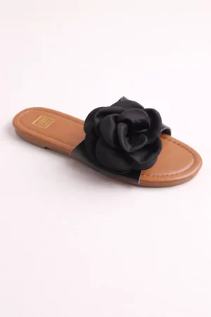 5904n Sandale femme plate à fleur