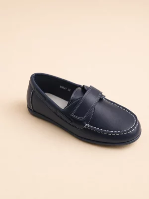 Mocassin garçon à scratch – Chaussures enfant La Réunion