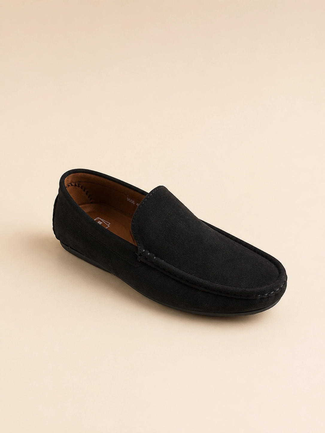 Chaussure de ville effet velour – Image 2