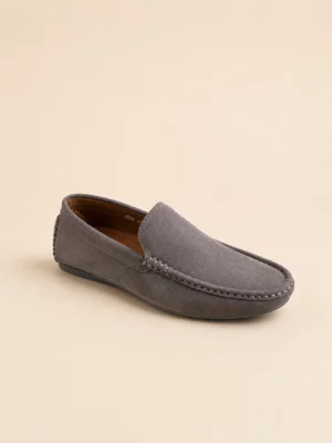 Chaussure de ville effet velour