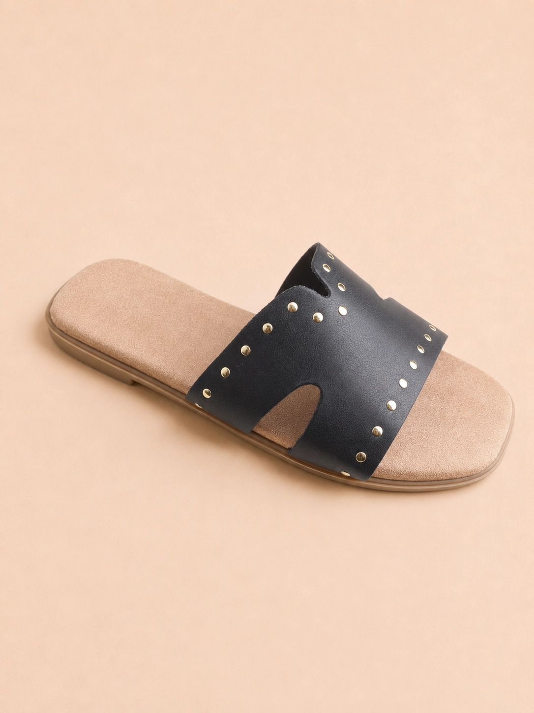 Claquettes femme à rivets – Image 3
