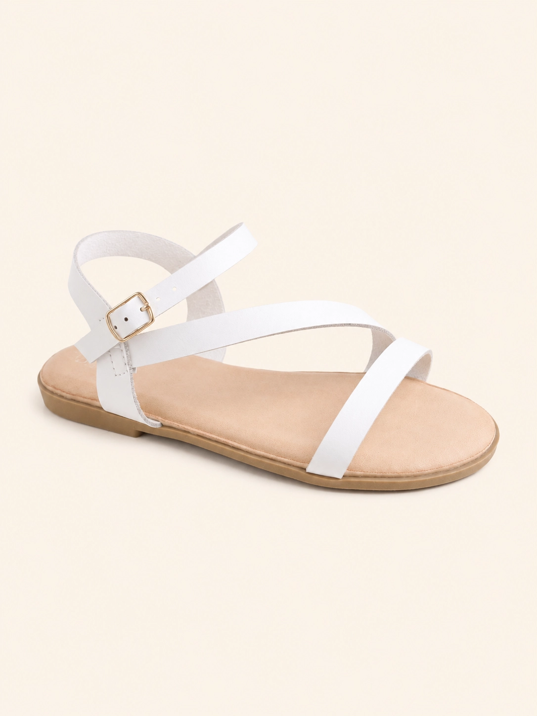 Sandales plates femme à brides minimalistes – Image 2