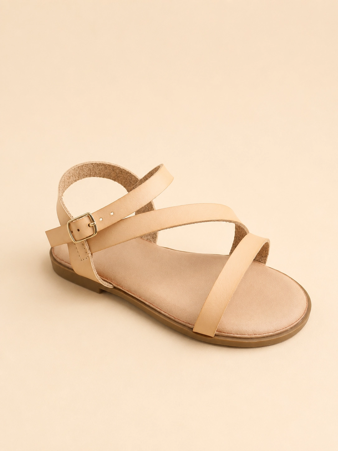 Sandales plates femme à brides minimalistes – Image 3