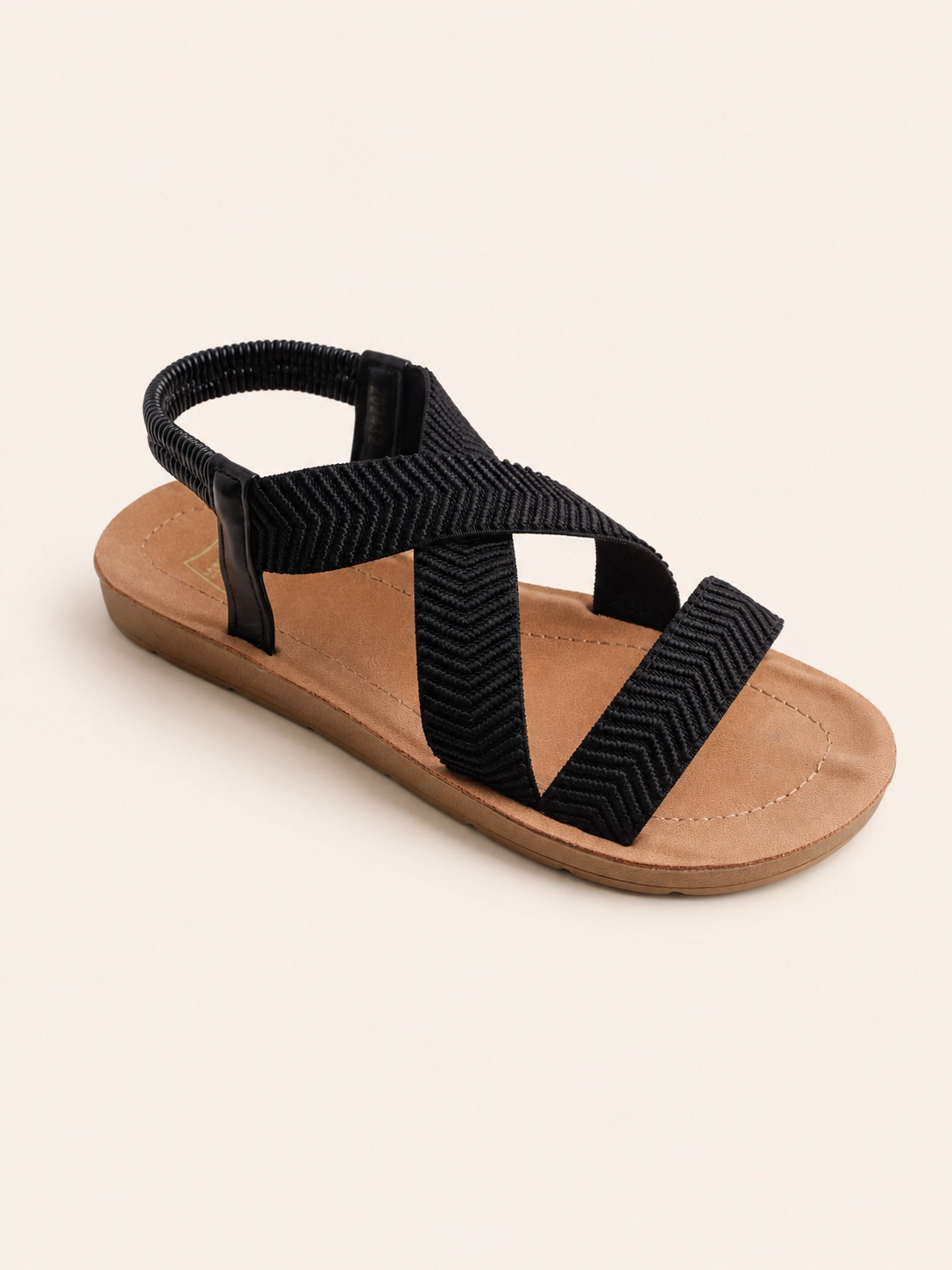 Sandales femme à brides croisées – Image 2